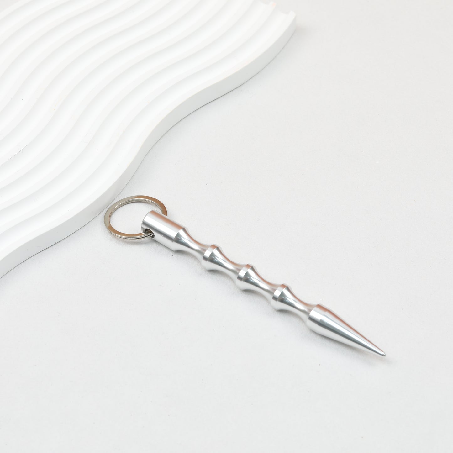 Self Defense Keychain Alloy Aviation Aluminum Bamboo Design