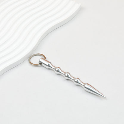 Self Defense Keychain Alloy Aviation Aluminum Bamboo Design