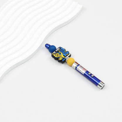 Beadable LED Flashlight Aluminum Alloy Laser Infrared Banknote Verification
