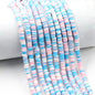 Flat Clay Beads 6mm Colorful Matte Polymer Spacer 10 Strands 50