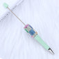 Beadable Pen Rhinestone Studded Metallic Colorful 1.0 mm Tip 18