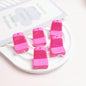 Small Chair Acrylic Beads 20x25mm Colorful Glossy 10pcs 13