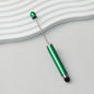 Beadable Stylus Pen Plastic Multi Color 3 in 1 Function