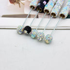 Love Rabbit Colored Rhinestones Beadable Pen 3