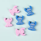 Silicone Focal Beads Stitch Character Front View 20pcs 3
