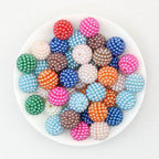 15mm Berry Style Round ABS Beads 500g Approx. 350pcs - Random Color