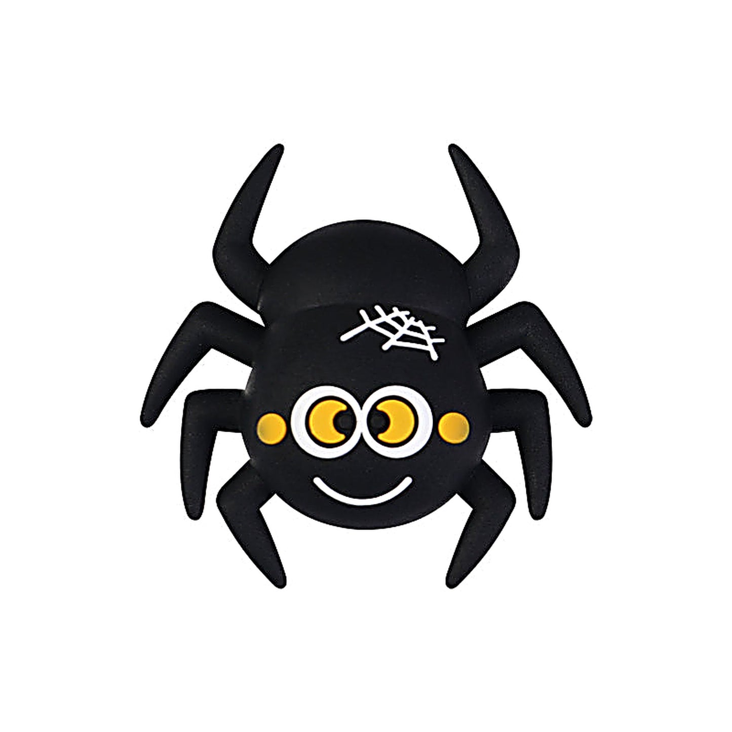 Silicone Halloween 3D Focal Beads Spooky Characters 20pcs - Spider