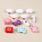 Silicone 3D Focal Beads Nurse Series Medical Kit Holding Syringe 20pcs 4