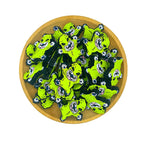 Silicone 3D Focal Beads Halloween Oogie Boogie Stitched Arms Raised 20pcs 2