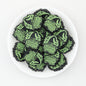 Inspirational Witch Hat Green Silicone Focal Beads 20pcs 2