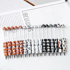 Halloween Elements Pumpkin Rhinestones Beadable Pen