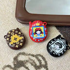 Painted Skullpanda Acrylic Beads 25mm Retro Game Machine 4pcs