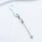 Beadable Cup Charms Glitter Marble Texture