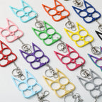 Self Defense Keychain Zinc Alloy Dual Pointed Multi Functional