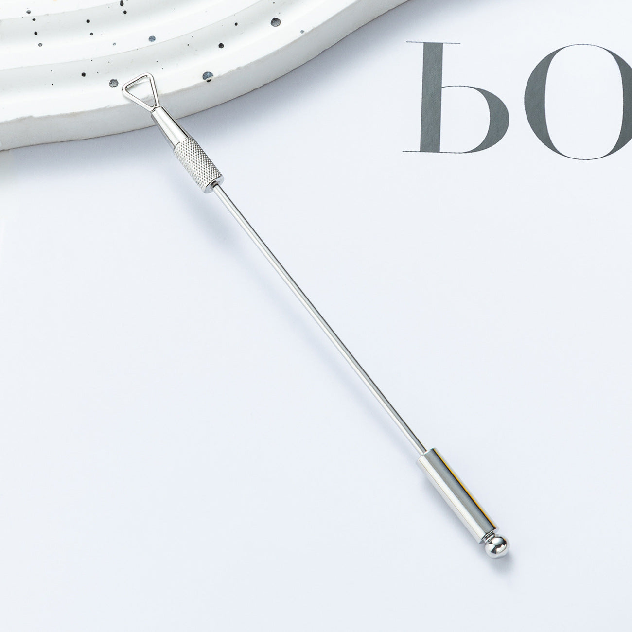 Beadable Nail Care Tools Plated Finish