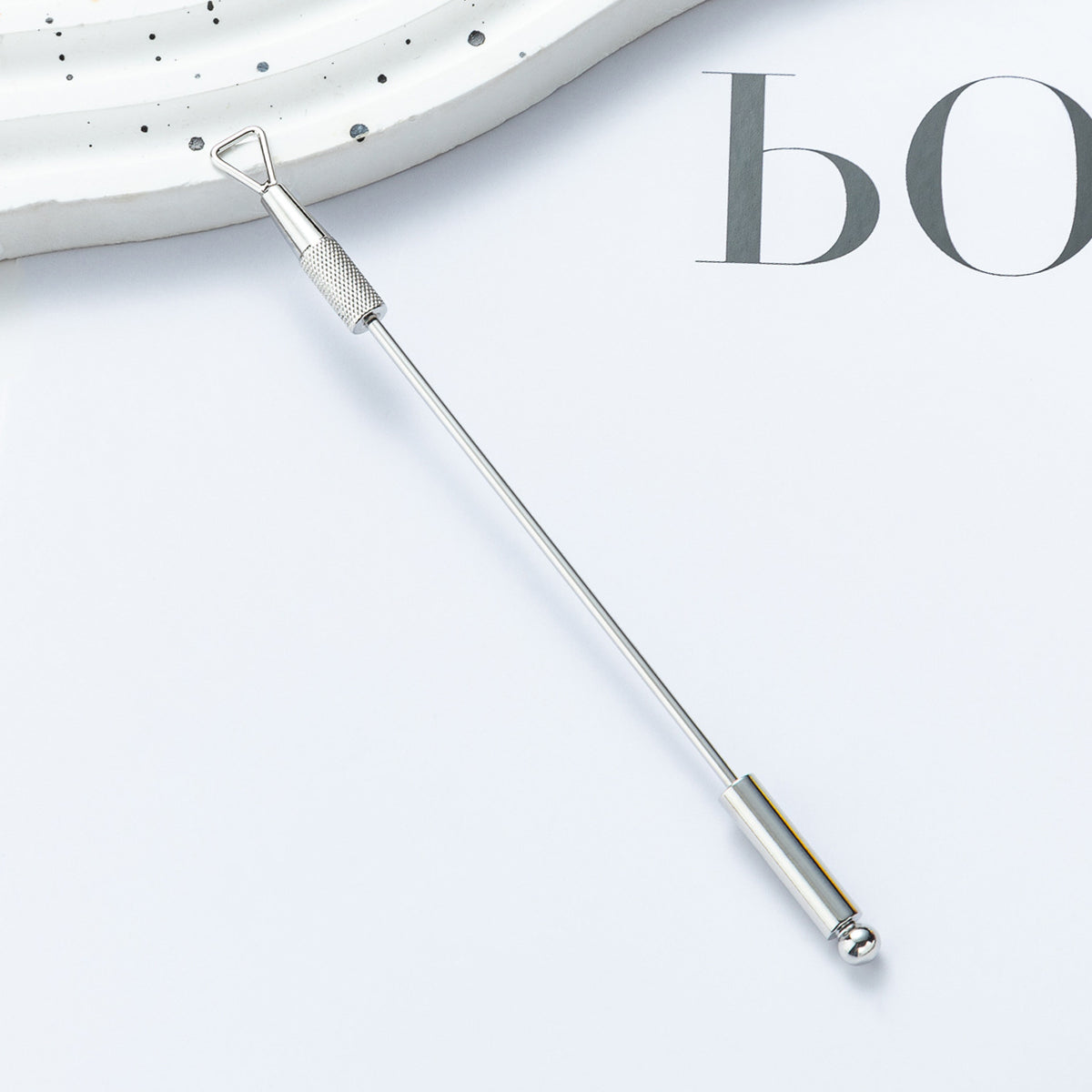 Beadable Nail Care Tools Plated Finish