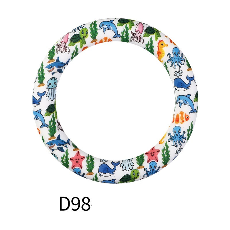 65mm Printing circular silicone rings 97