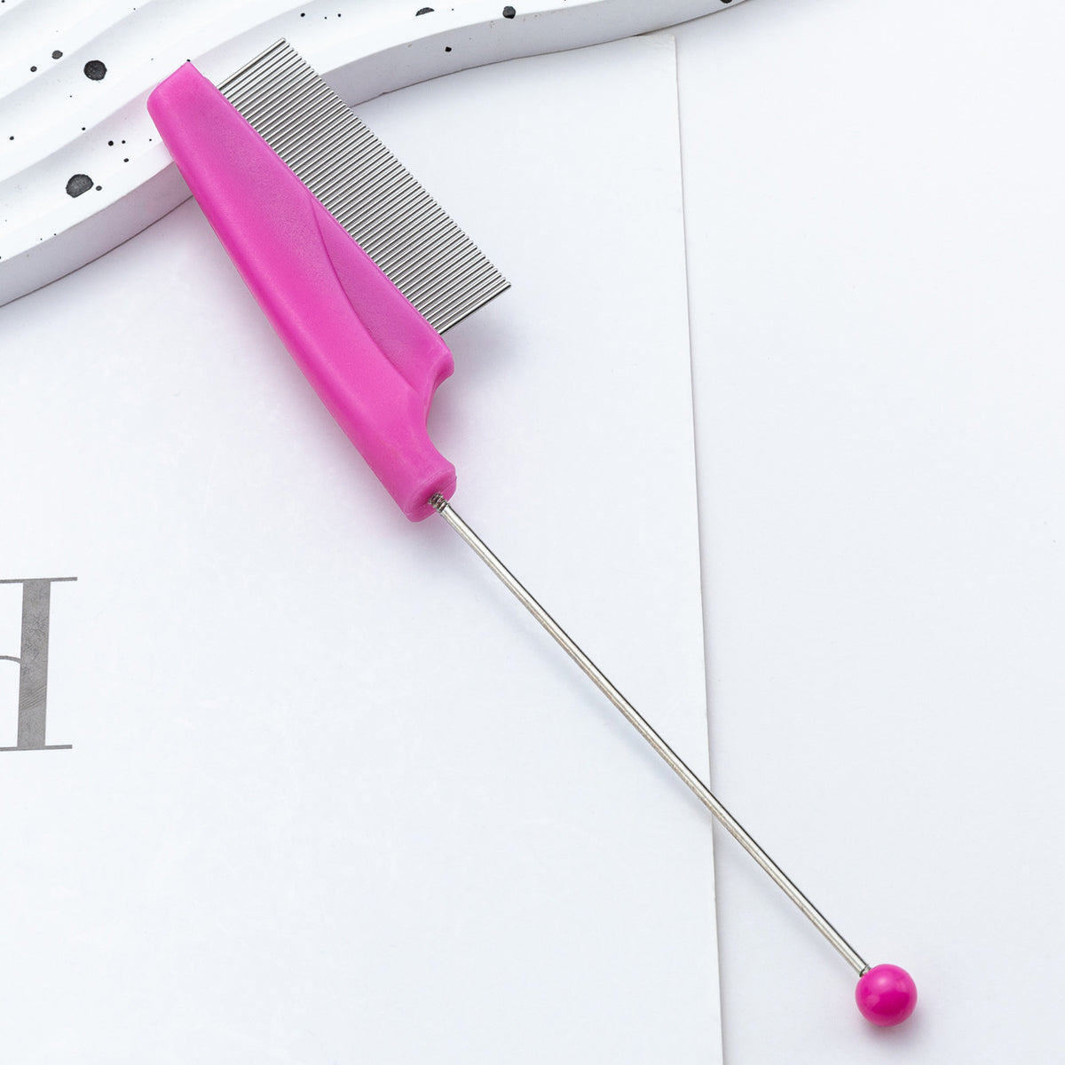 Beadable Plastic Combs For Pets
