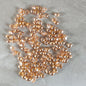 Czech Glass Teardrop Shaped Beads 6x8mm Iridescent Finish 2pcs 9