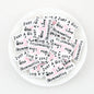 Gymnast Girl Pink Silicone Focal Beads 20pcs - Pink