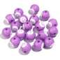 Colored Billiard Ball Round Acrylic Beads 16mm Glossy 10pcs 17
