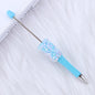 Beadable Pen with Creative Sequin Petal Decoration 10