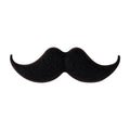 Silicone Focal Beads Beard Handlebar Mustache Textured Curved 20pcs 17