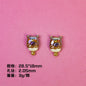 Adorable Animal Ice Cream Resin Beads Glossy Pastel Colors 10pcs 7