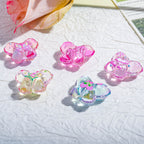 20pcs 22mm Cartoon Butterfly Acrylic Beads for Jewelry Making 2