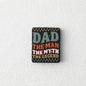 Silicone Focal Beads Dad Theme Legendary Dad Best Ever 20pcs