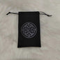 Tarot Card Velvet Drawstring Bags Celestial Esoteric Design 5pcs 18x11.5cm 6