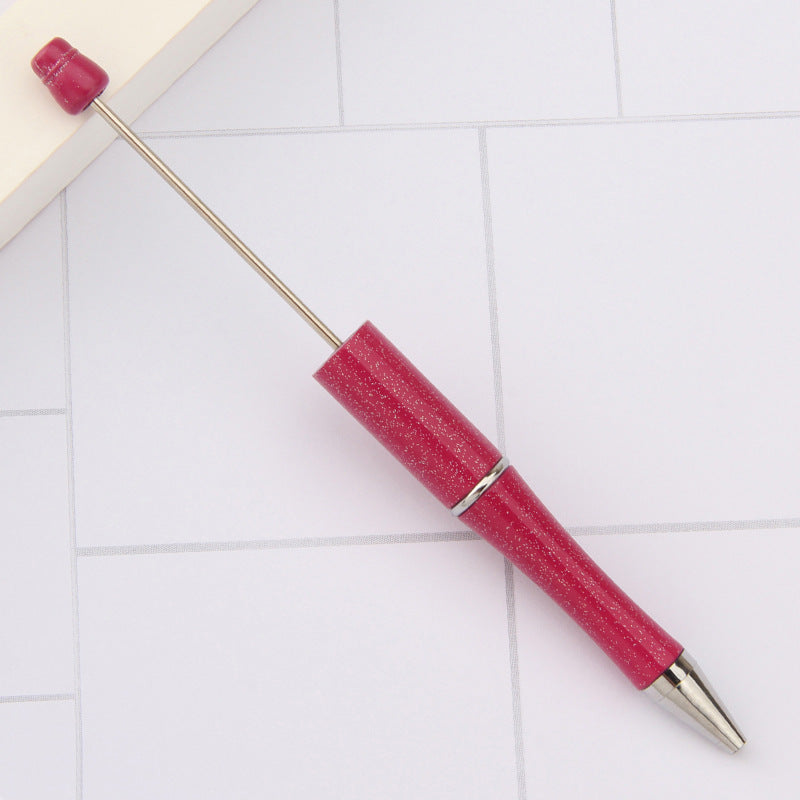 Glitter Beadable Pens Wholesale, Pearlescent Color Ballpoint Barrel Blanks, 11.5mm x 145mm