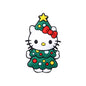 Silicone Focal Beads Christmas Tree House Kitty Merry Christmas 20pcs 6