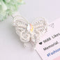 Alloy Butterfly Rhinestone Beads 31x30x11mm 3pcs 9