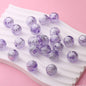 Silver Plating Yarn Ball Acrylic Beads 16mm Mixed Colors 20pcs 5