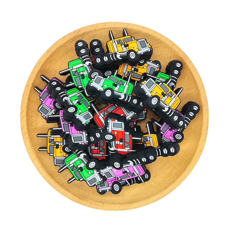 Silicone Focal Beads Light Truck Detailed Truck Design 6