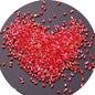 Iridescent Seed Bugle Glass Beads 3mm Mixed Colors 3000pcs 21