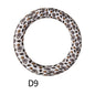65mm Printed Silicone Beads Round Rings Floral Animal Spots Prints 15