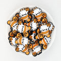 Halloween Pumpkin Balloons Ghost Silicone Focal Beads 20Pcs  2