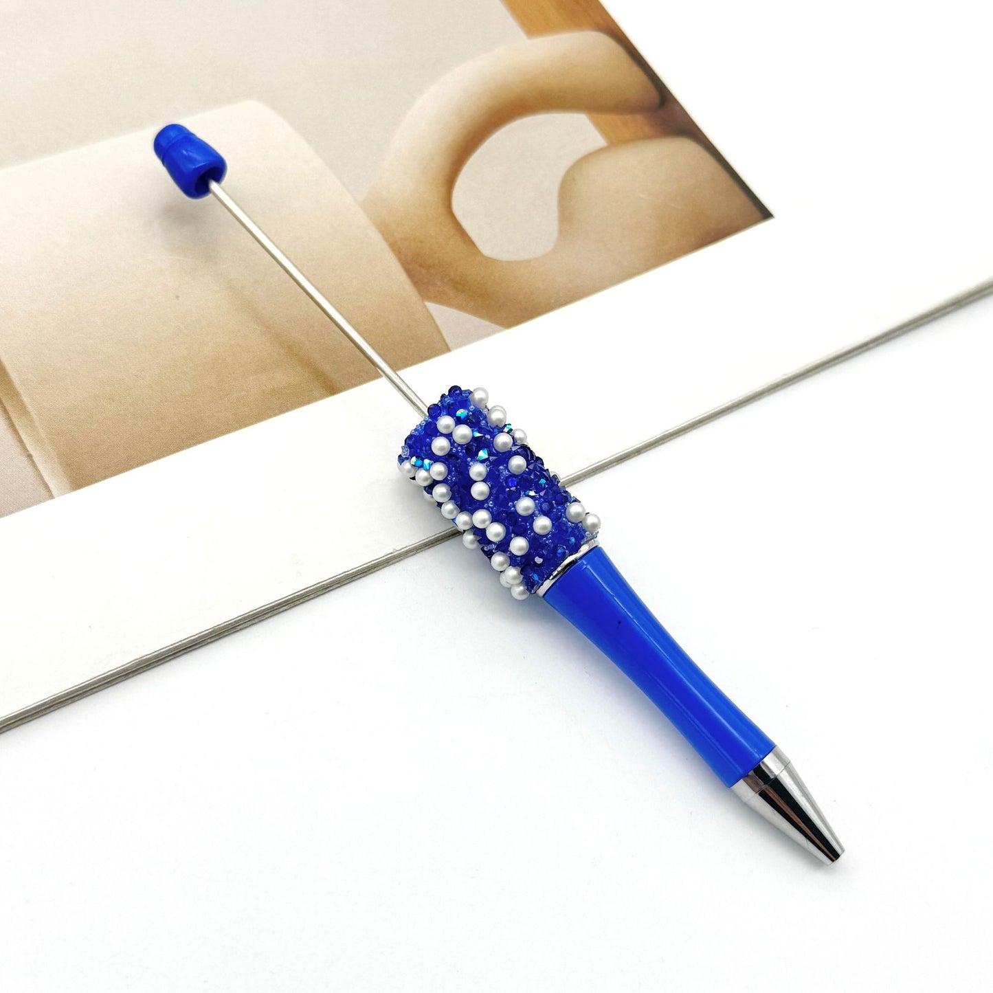 DIY Sugar Pearl Starry Sky Beadable Pen 15