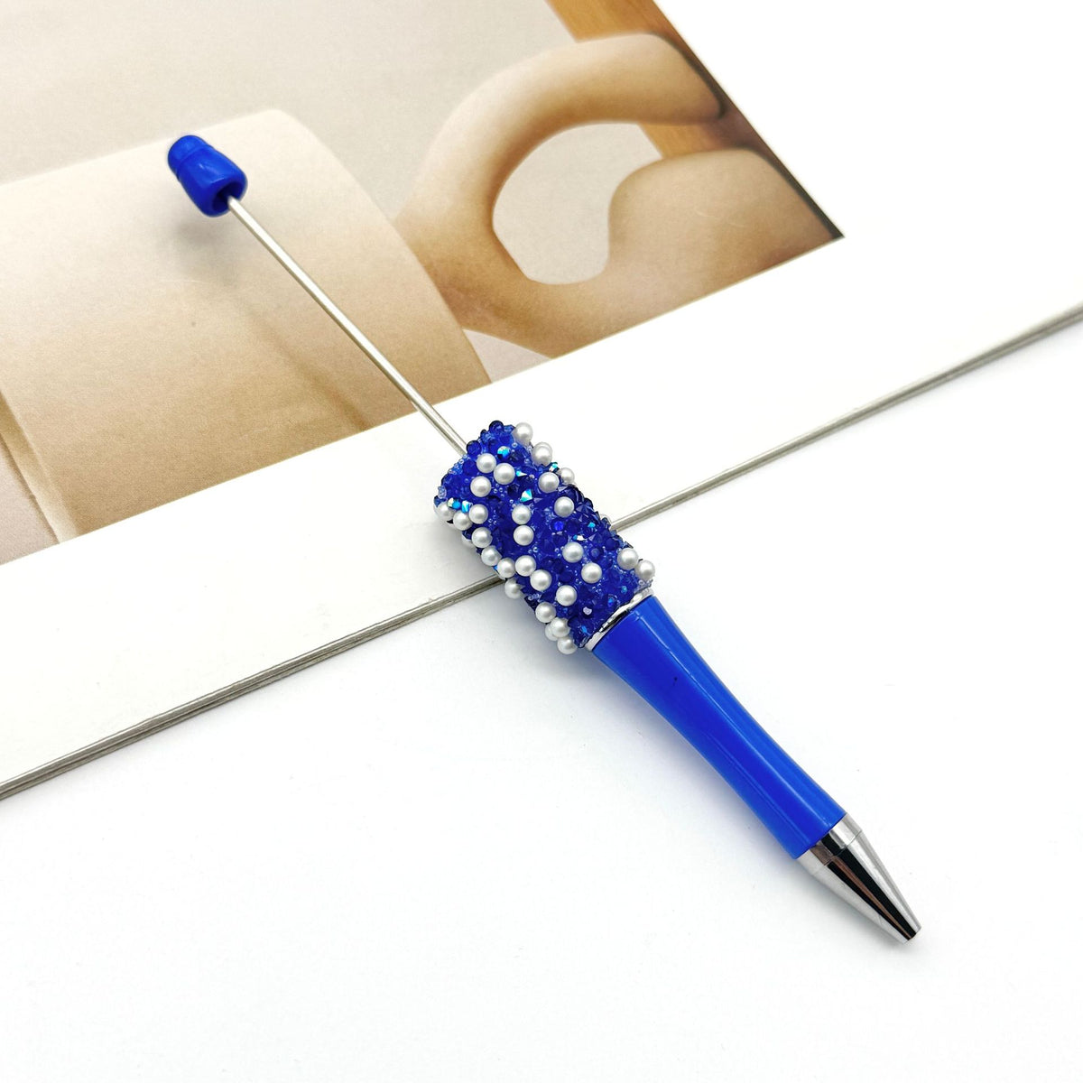 DIY Sugar Pearl Starry Sky Beadable Pen 15