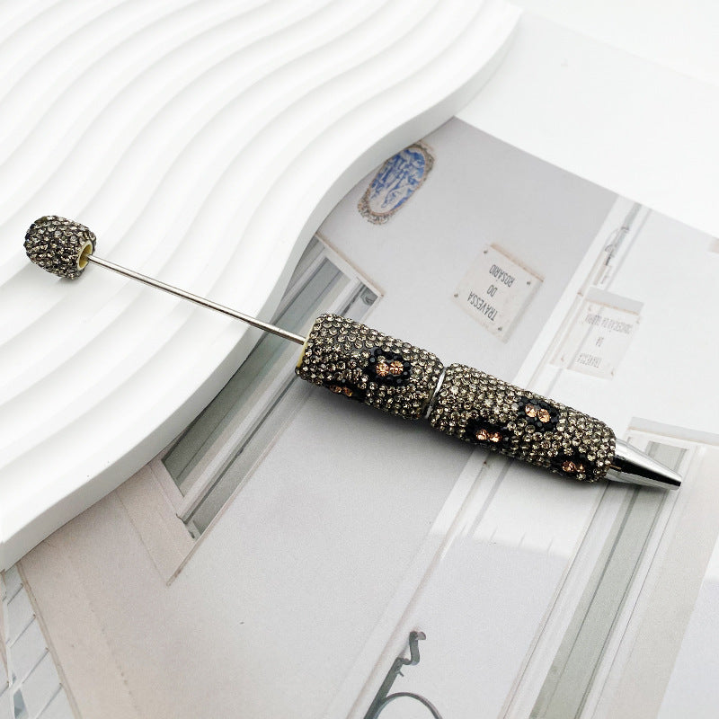 Beadable Pen Double Pack Leopard Print 11