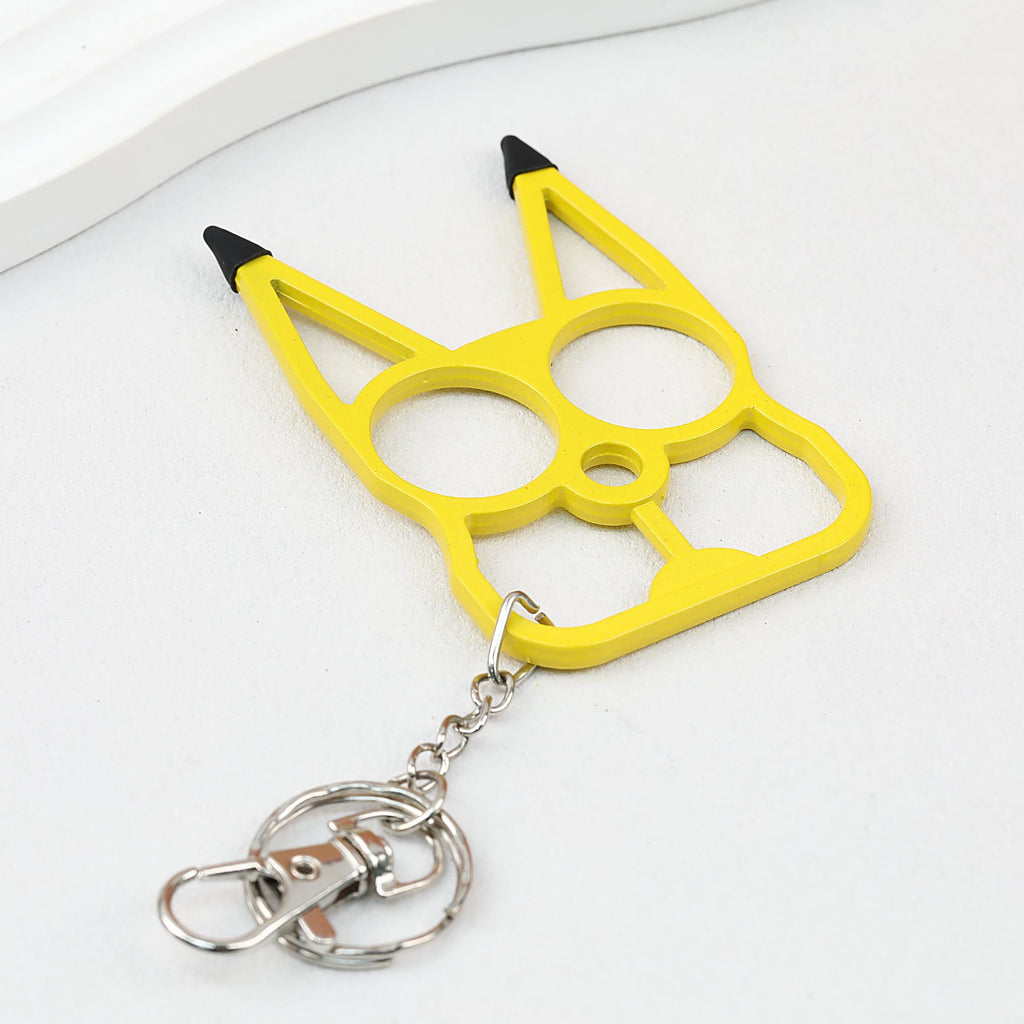 Self Defense Keychain Zinc Alloy Dual Pointed Multi Functional