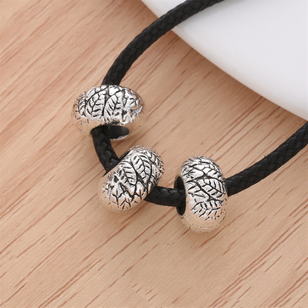 Alloy Branch Spacer Beads 10mm Vintage Silver 50pcs