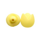 Lotus Silicone Beads Pastel Colors Soft Matte Finish 10pcs 14