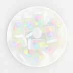 3D Colorful Heart Shape Bottle Silicone Focal Beads 20pcs 4