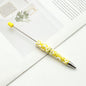 Beadable Pen Creative Candy Color Hand Painted Design  8
