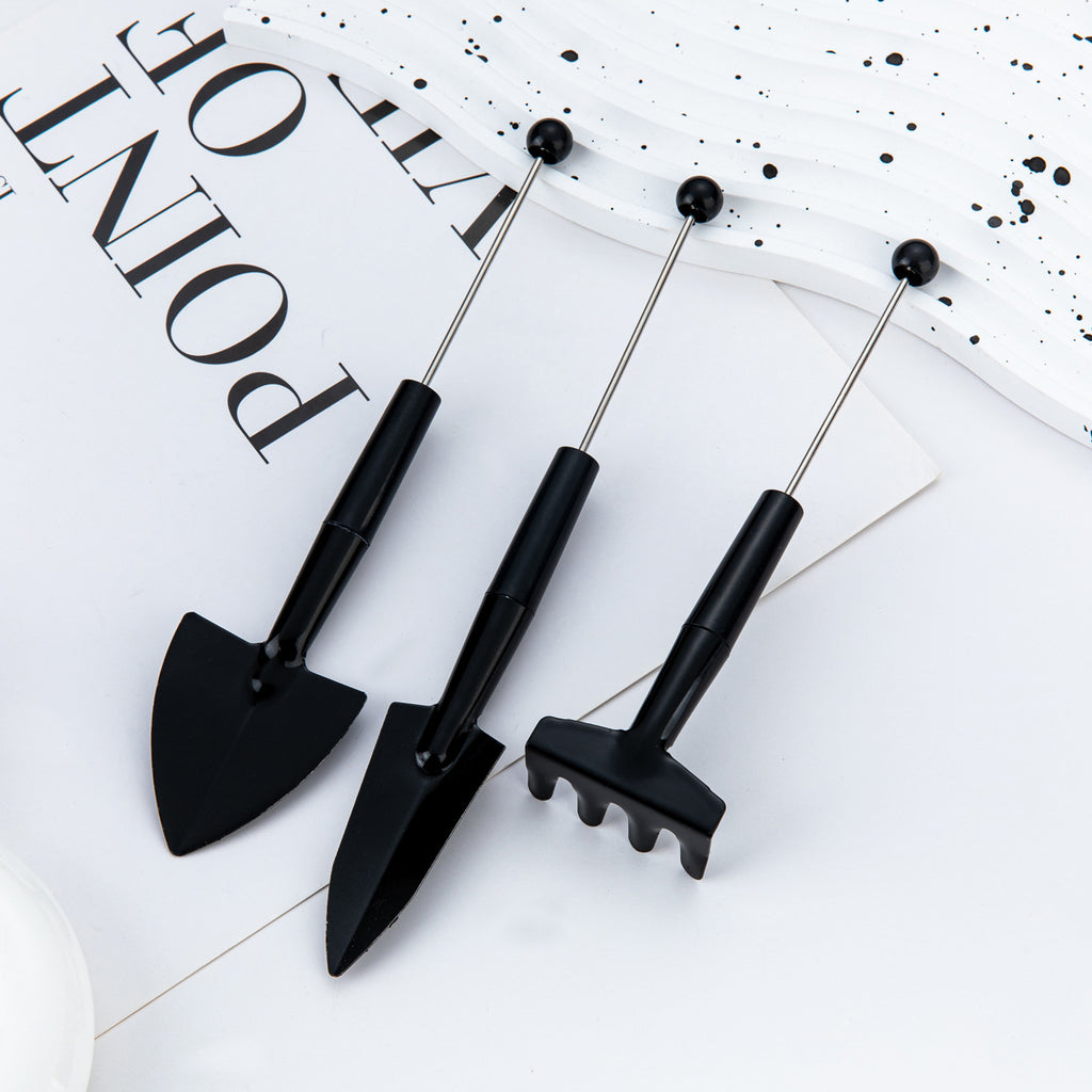 Beadable Metal Gardening Tool Sets Solid Color