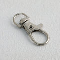 Zinc Alloy Swivel Lobster Claw Clasps Metal Nickel Plated 20pcs - 3.0g