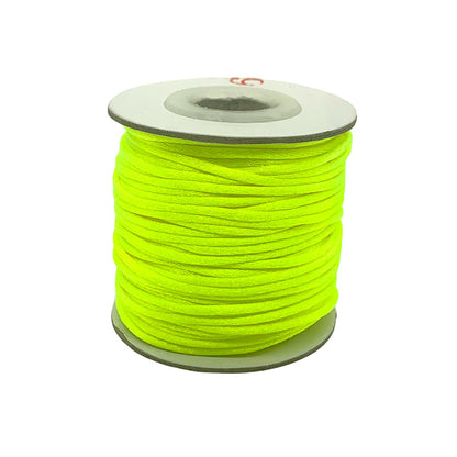 Nylon Beading Cord 2mm Bright Gold Yellow Smooth Satin Finish 414 Yards 10